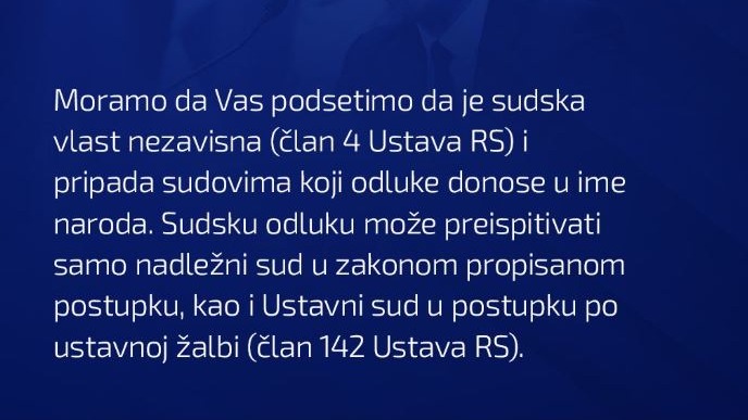 Orkestrirani napadi na sudiju